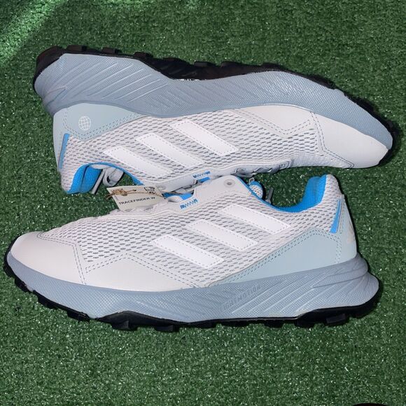 Wmns Adidas Trace-finder Trail Running Hiking Shoes /Grey Blue/Q47241 Size 6 - Picture 1 of 8